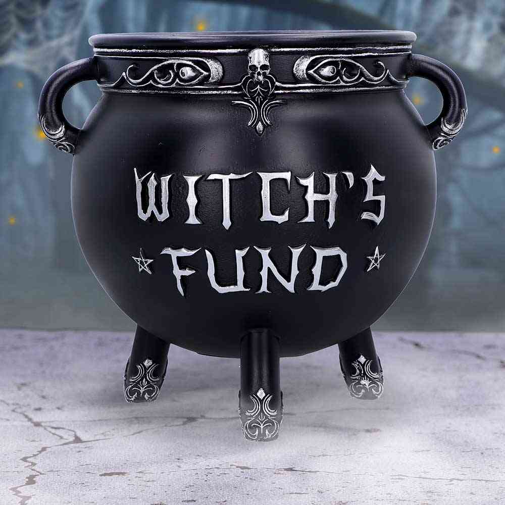 Nemesis Now - Witch's Fund 16.5cm Money box - Black